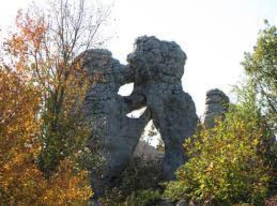 La O'Liso Gorges De L'Ardeche Villa Salavas Buitenkant foto
