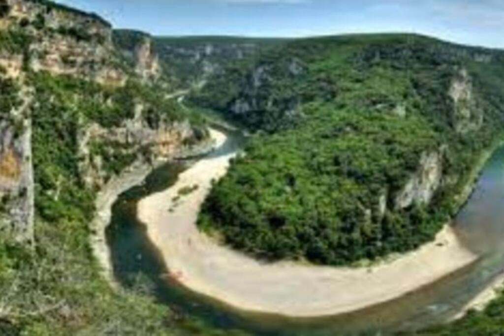 La O'Liso Gorges De L'Ardeche Villa Salavas Buitenkant foto