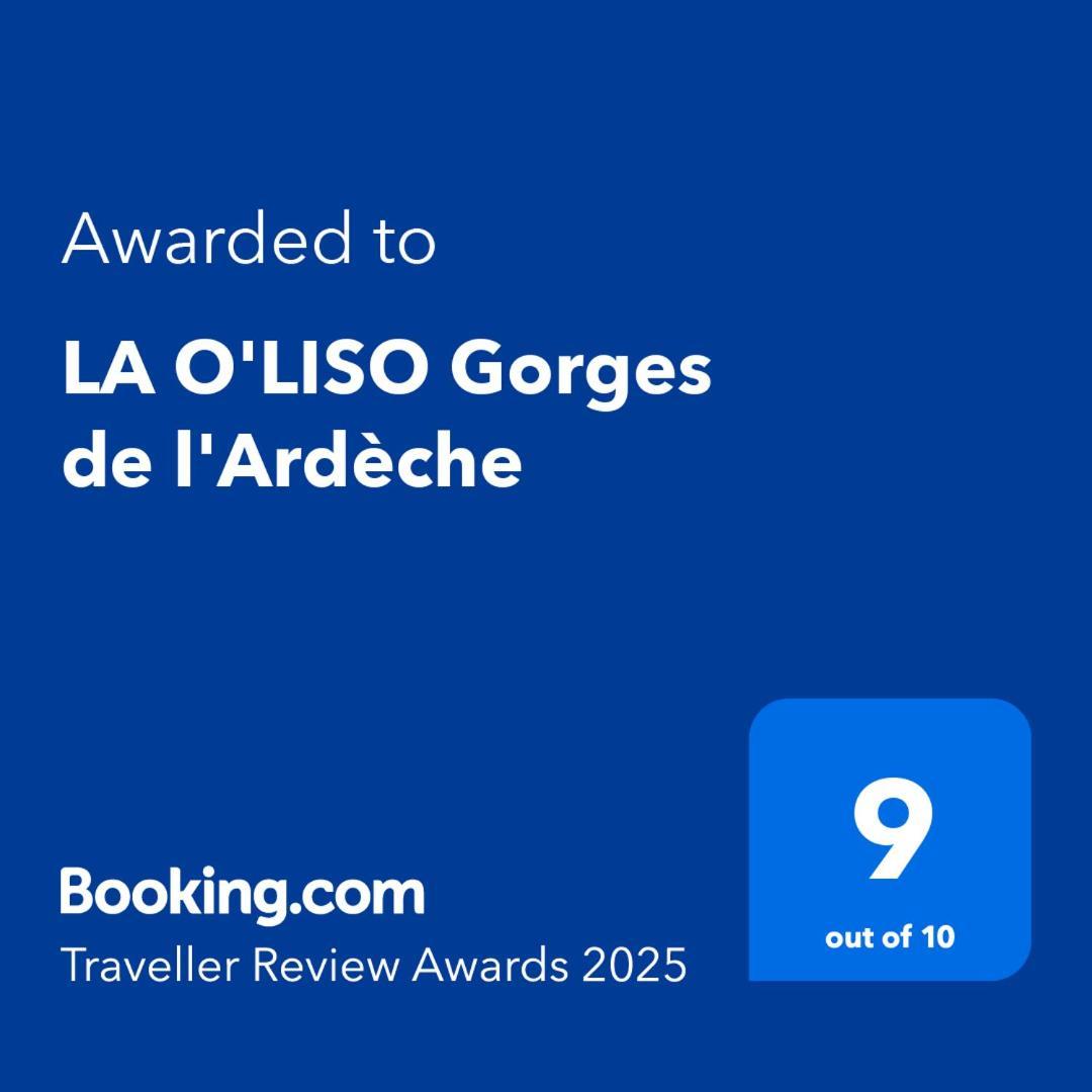 La O'Liso Gorges De L'Ardeche Villa Salavas Buitenkant foto